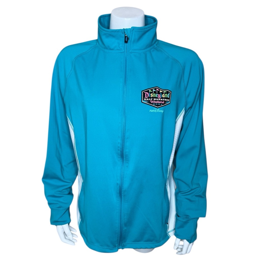 RunDisney Disneyland Half Marathon 2024 Track Jacket XL Blue